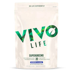 Vivo Thrive Ζωντανή Πολυθρεπτική Σκόνη Υπερτροφών, με Blueberry και Lucuma