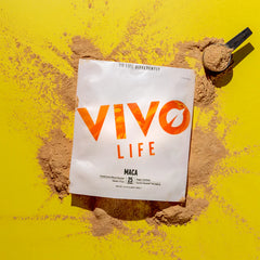 Vivo Life Σκόνη Ζελατινοποιημένης Μάκα 25 δόσεις | Εξισορρόπηση Ορμονών | Ενίσχυση Ενέργειας | Βελτίωση Διάθεσης (125γρ)