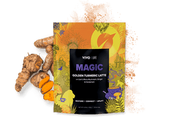 Café con leche y cúrcuma dorada - 120 ml Vivo Life 